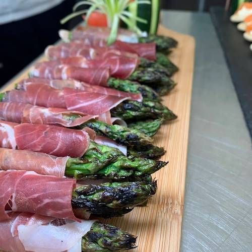 Parma Ham wrapped Asparagus